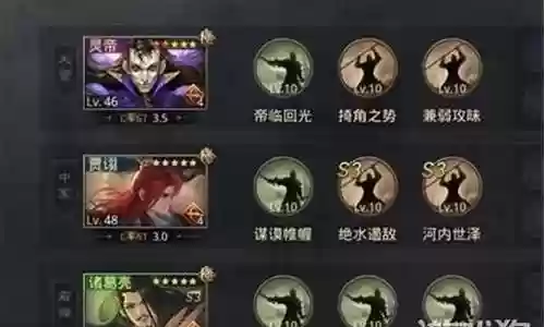 率土之滨贾诩搭配阵容