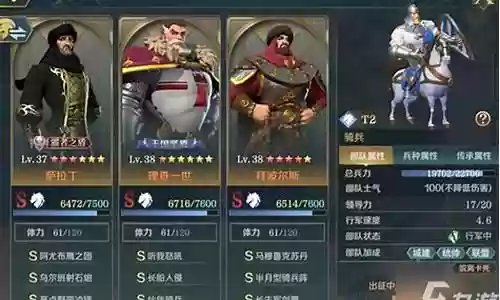 萨拉丁查理阵容搭配