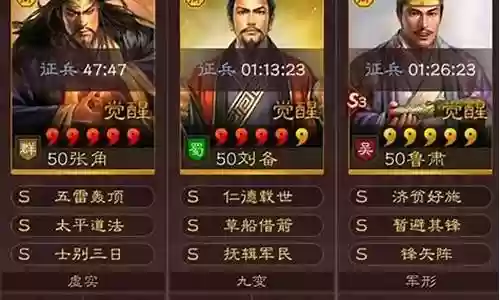 张角郝昭刘备阵容搭配插图