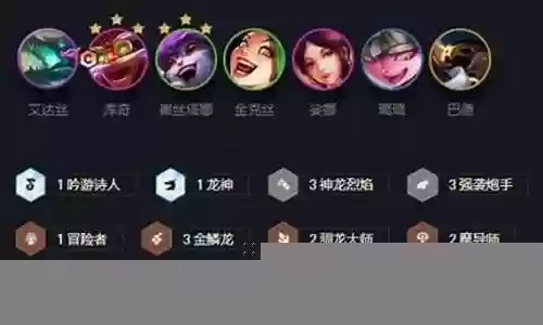 棋子炮手阵容怎么搭配