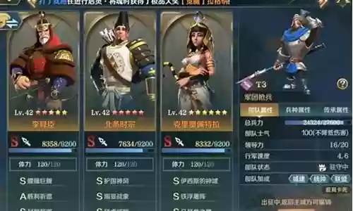 李舜臣阵容搭配加点图