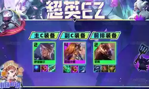 主迅捷阵容搭配