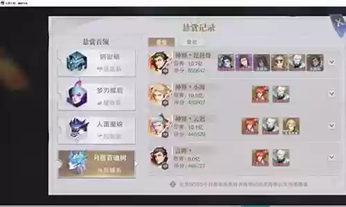 重伤队悬赏阵容搭配