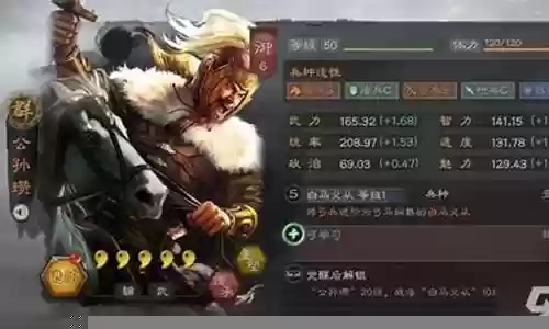 公孙瓒黄忠阵容搭配图