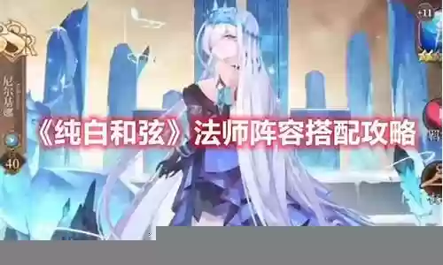 纯白和弦法师阵容搭配图插图