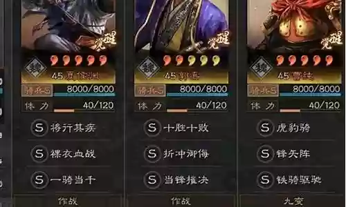 三国豪情阵容搭配插图