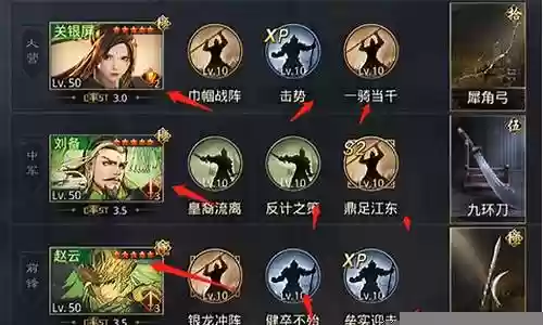 率土之滨高级阵容组合搭配