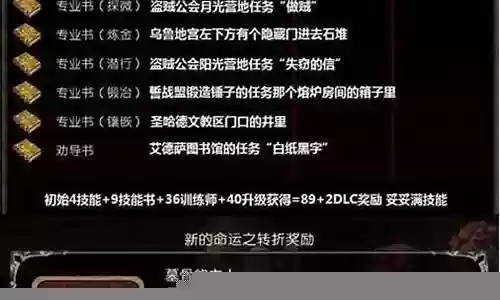 阿玛拉王国所有技能书