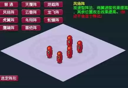 梦幻西游阵法位置插图