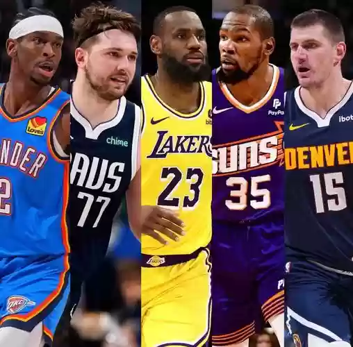 现在nba阵容插图
