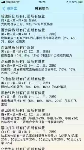 梦幻西游化生符石