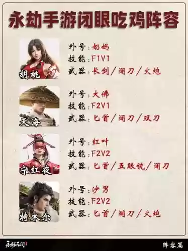 永劫赖阵容插图1