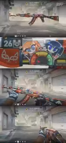 csgo武器皮肤英文插图