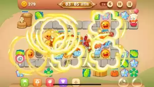 保卫萝卜3的25关攻略视频教程插图