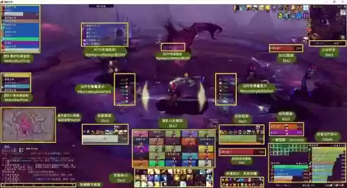wow如何显示技能作用