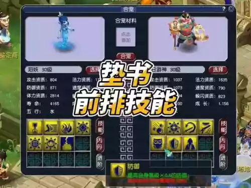 梦幻西游前排书插图