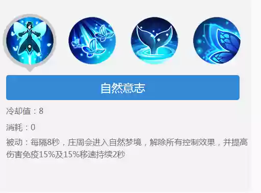 王者荣耀庄周技能效果