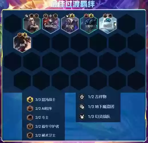 完美过度阵容