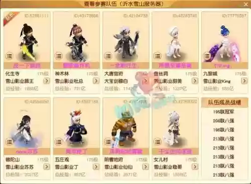梦幻西游名人方寸名字插图