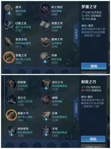 制裁装备有多少