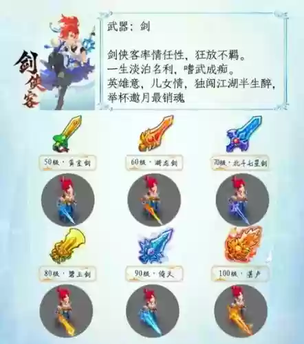 梦幻西游无级别70武器插图