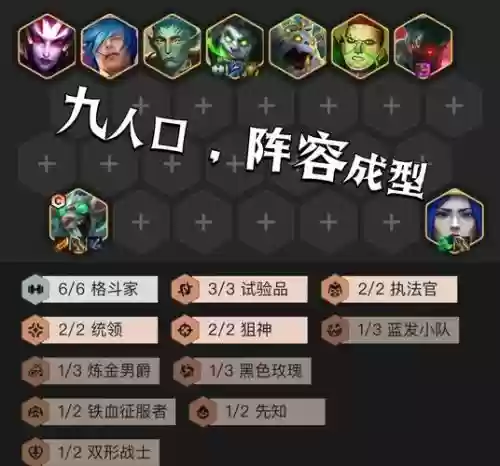 格斗转阵容