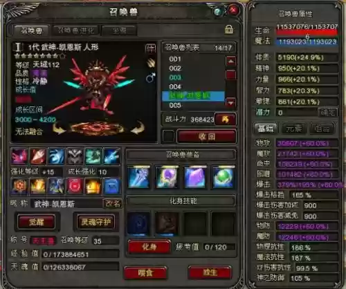 神鬼传奇宠物技能大全插图