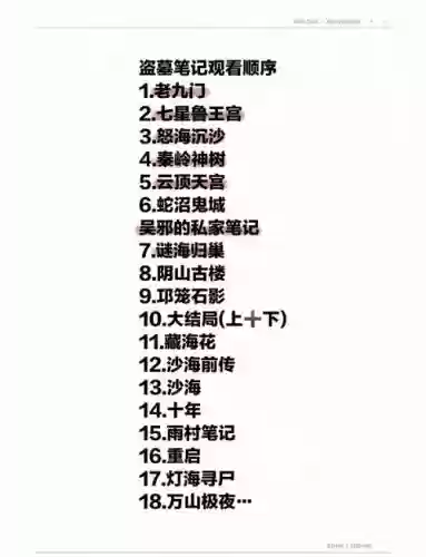 神秘逃亡之盗墓笔记攻略