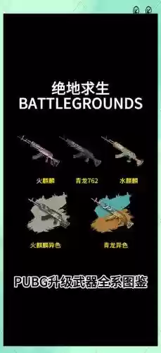 绝地求生手游武器标志插图
