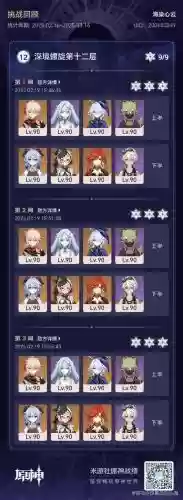 元神甘雨融化流阵容搭配插图