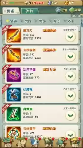 大掌门换人换装备插图