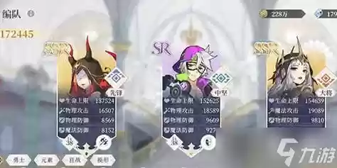 终焉之誓阵容搭配推荐插图