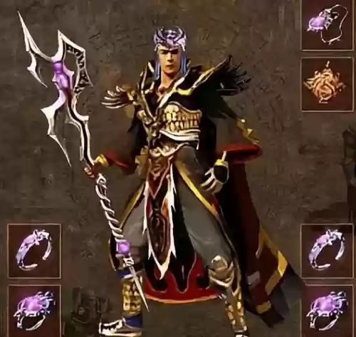 传奇世界手游法师50级武器