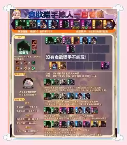 挑战主宰阵容搭配