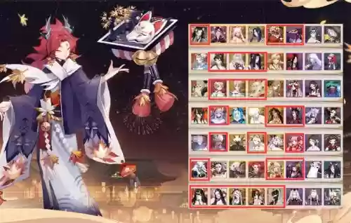 阴阳师花鸟卷阵容搭配