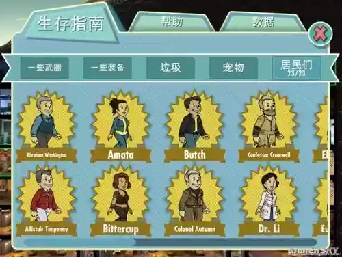 避难所的武器工坊放什么人插图1