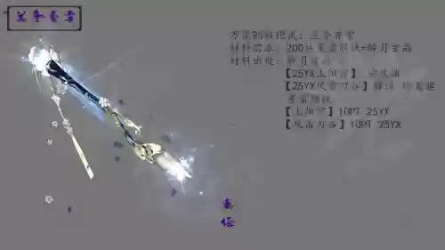 剑三万花过度装备插图