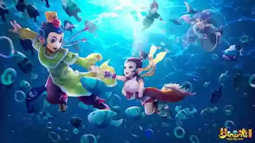 梦幻西游角色背景插图