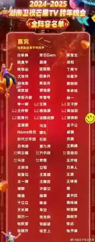 长沙卫视阵容_1