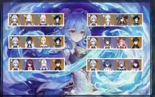 甘雨打法阵容插图