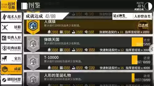 少女前线装备建造统计