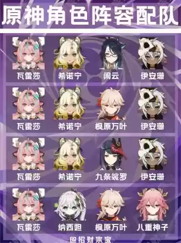 圆神阵容搭配
