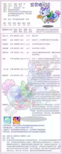 洛克王国空灵糖技能表插图