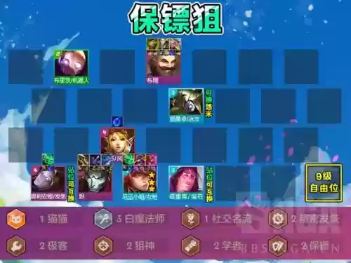 白魔狙阵容搭配6.5插图