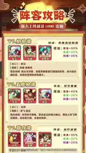 平民开局阵容