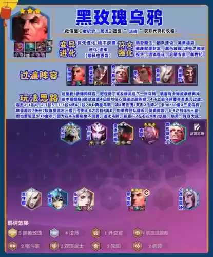 黑鸟阵容搭配