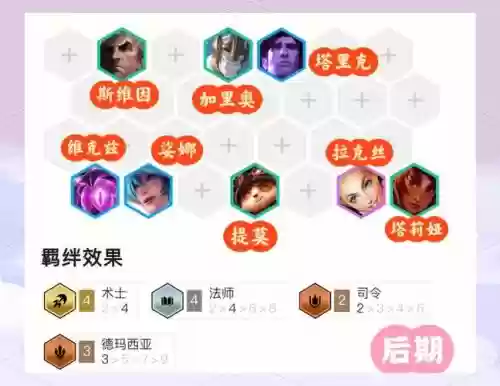 法术之心阵容