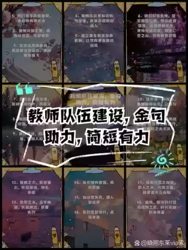 教师阵容文案插图