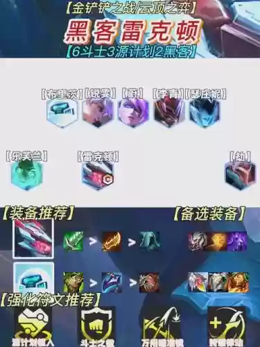 下棋黑客阵容搭配插图