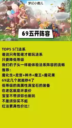 盖世豪侠外传五开阵容搭配插图